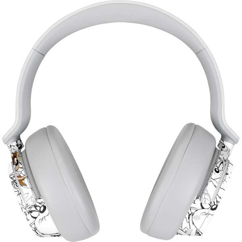 Looney Tunes Tasmanian Devil Super Sized Pattern Surface Headphones Skin